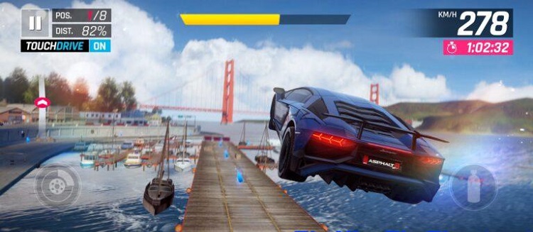 Phiên bản hack tiền Asphalt 9 có đồ họa sắc nét