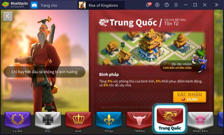 Sơ lược về bộ binh Rise of Kingdom