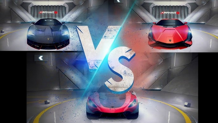 So sánh về xe đua trong Asphalt 8 và 9